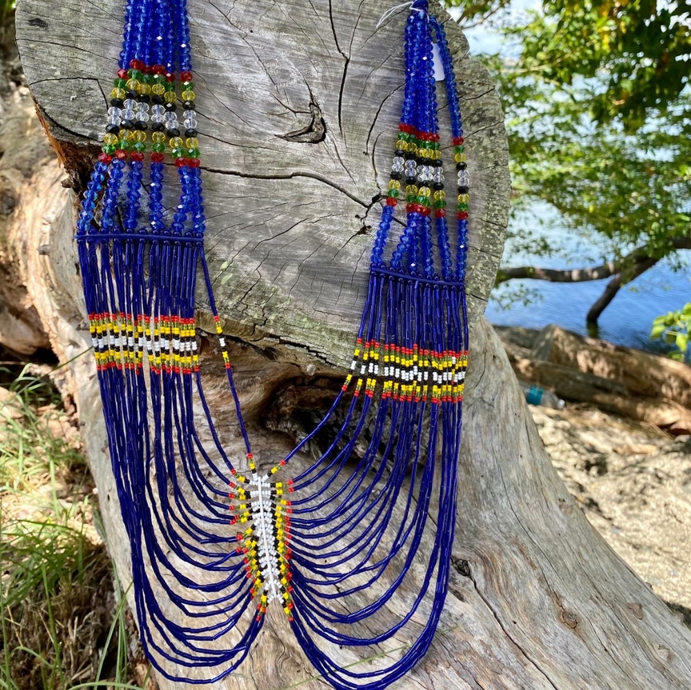Handmade African Beaded Necklace